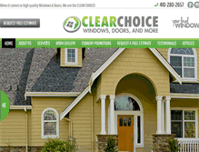 Tablet Screenshot of clearchoicemd.com